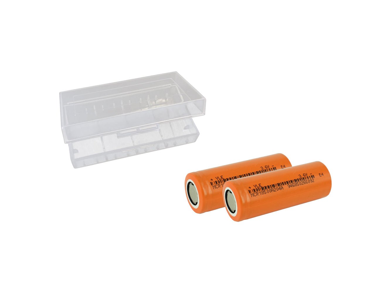 18500 3.6V 2040mAh Rechargeable Battery Cells - PowerSmart