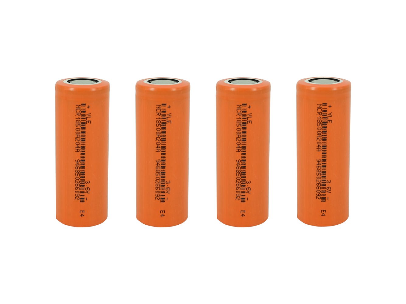 18500 3.6V 2040mAh Rechargeable Battery Cells - PowerSmart