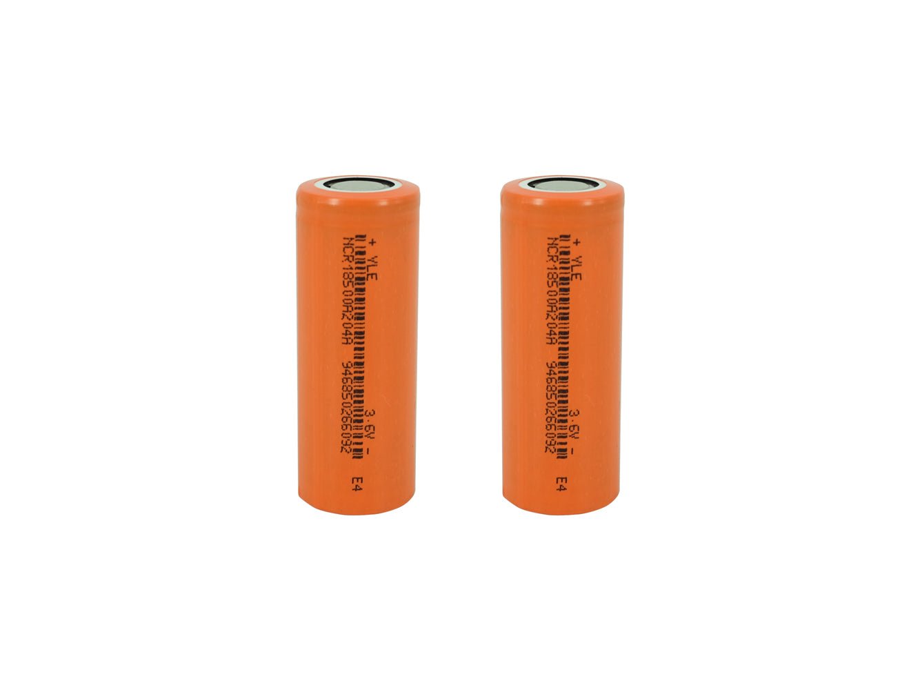 18500 3.6V 2040mAh Rechargeable Battery Cells - PowerSmart