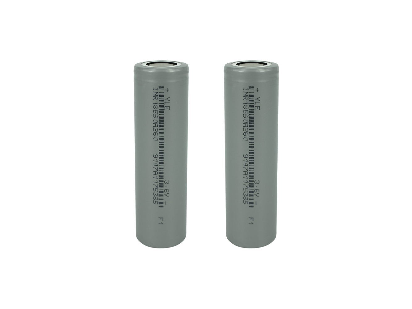 18650 3.6V 2600 mAh Rechargeable Battery Cells - PowerSmart