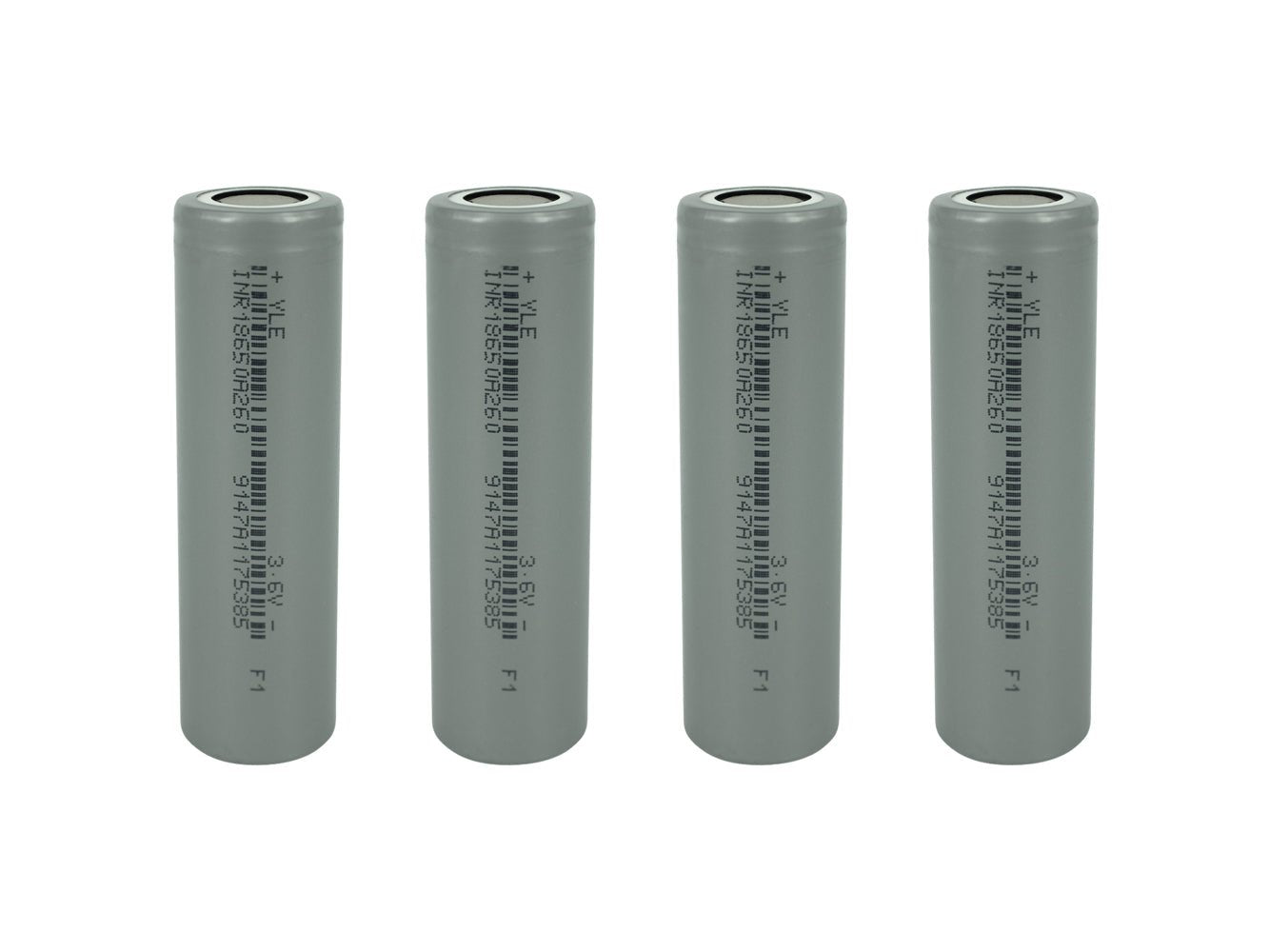 18650 3.6V 2600 mAh Rechargeable Battery Cells - PowerSmart