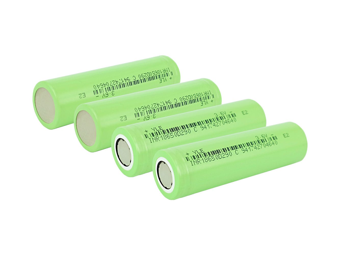 18650 3.6V 2900 mAh Rechargeable Battery Cells - PowerSmart