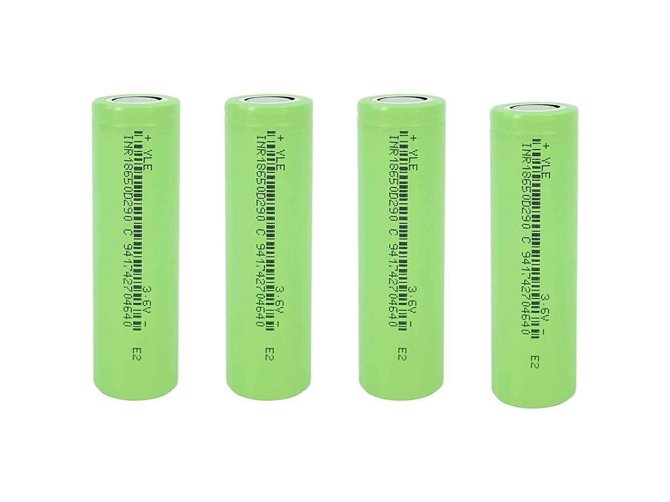 18650 3.6V 2900 mAh Rechargeable Battery Cells - PowerSmart