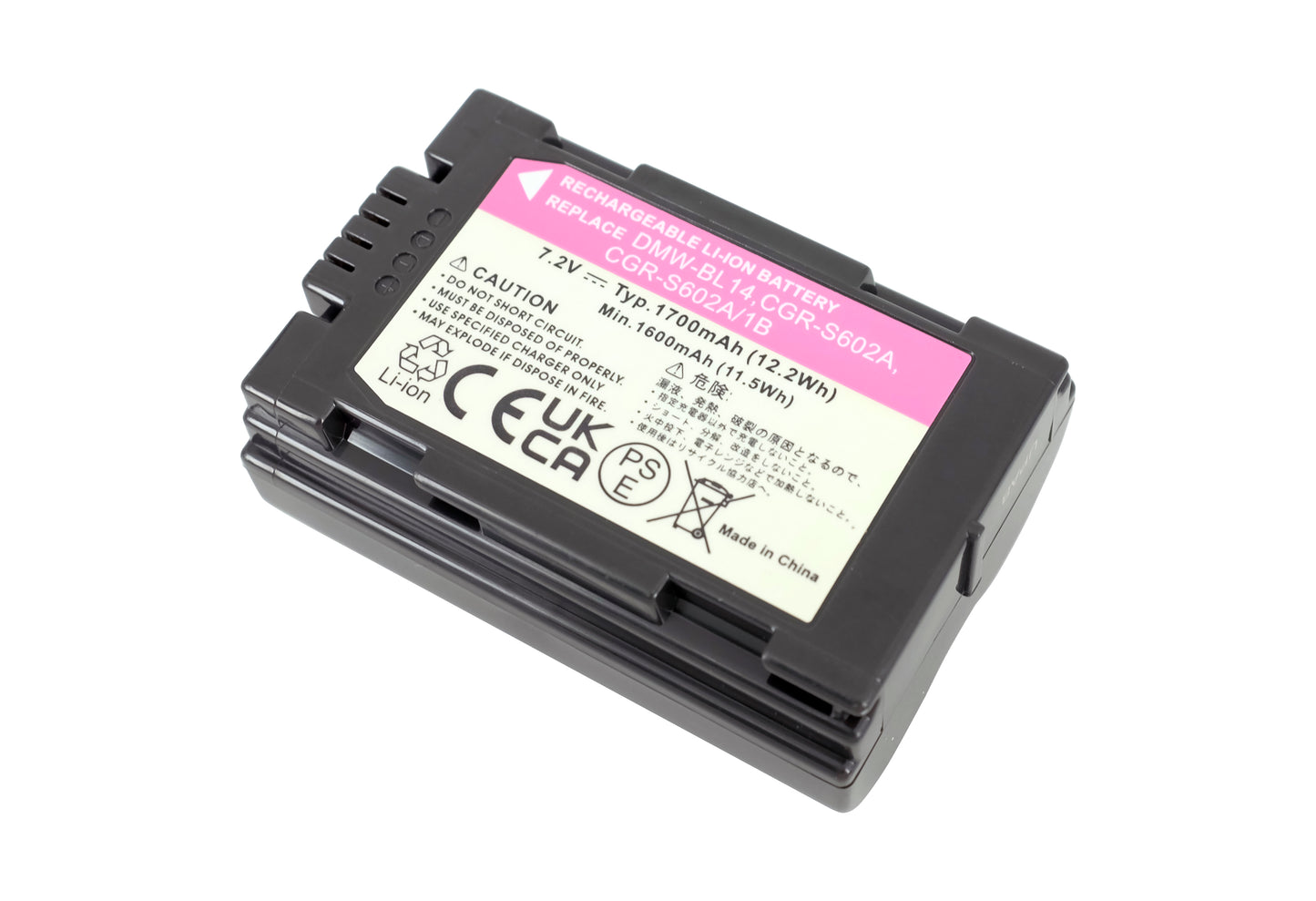 Digital Camera Battery Replacement for PANASONIC Lumix DMC-L1, Lumix DMC-LC Series