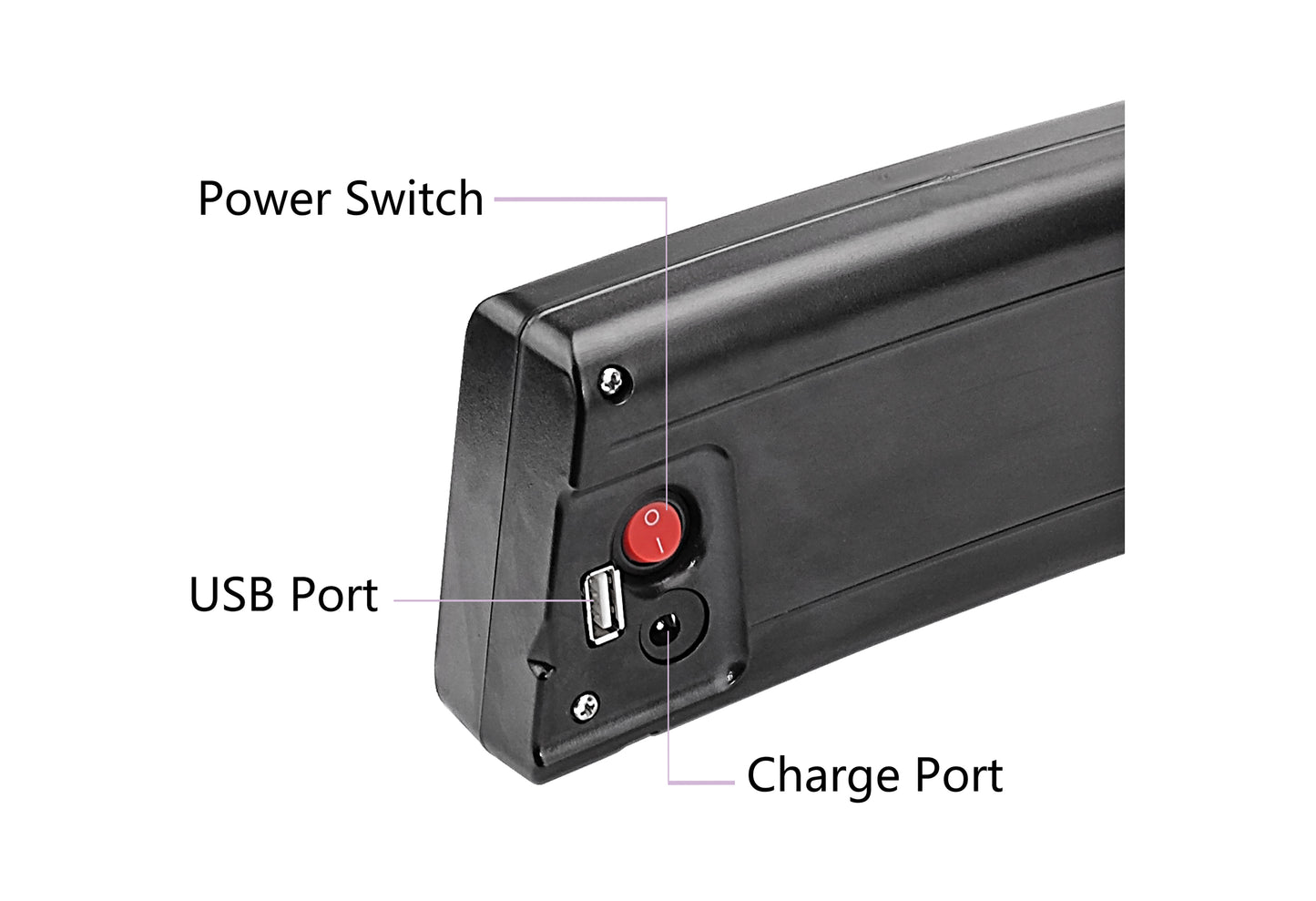 36V 10.5Ah/378Wh Battery for Fischer folding bike FR18 - PowerSmart