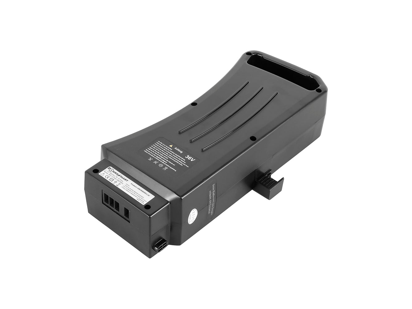 PowerSmart luggage rack battery YJ145 - 36V 14.5Ah (504Wh) - for e-bikes from Telefunken, F.lli Schiano and much more - PowerSmart