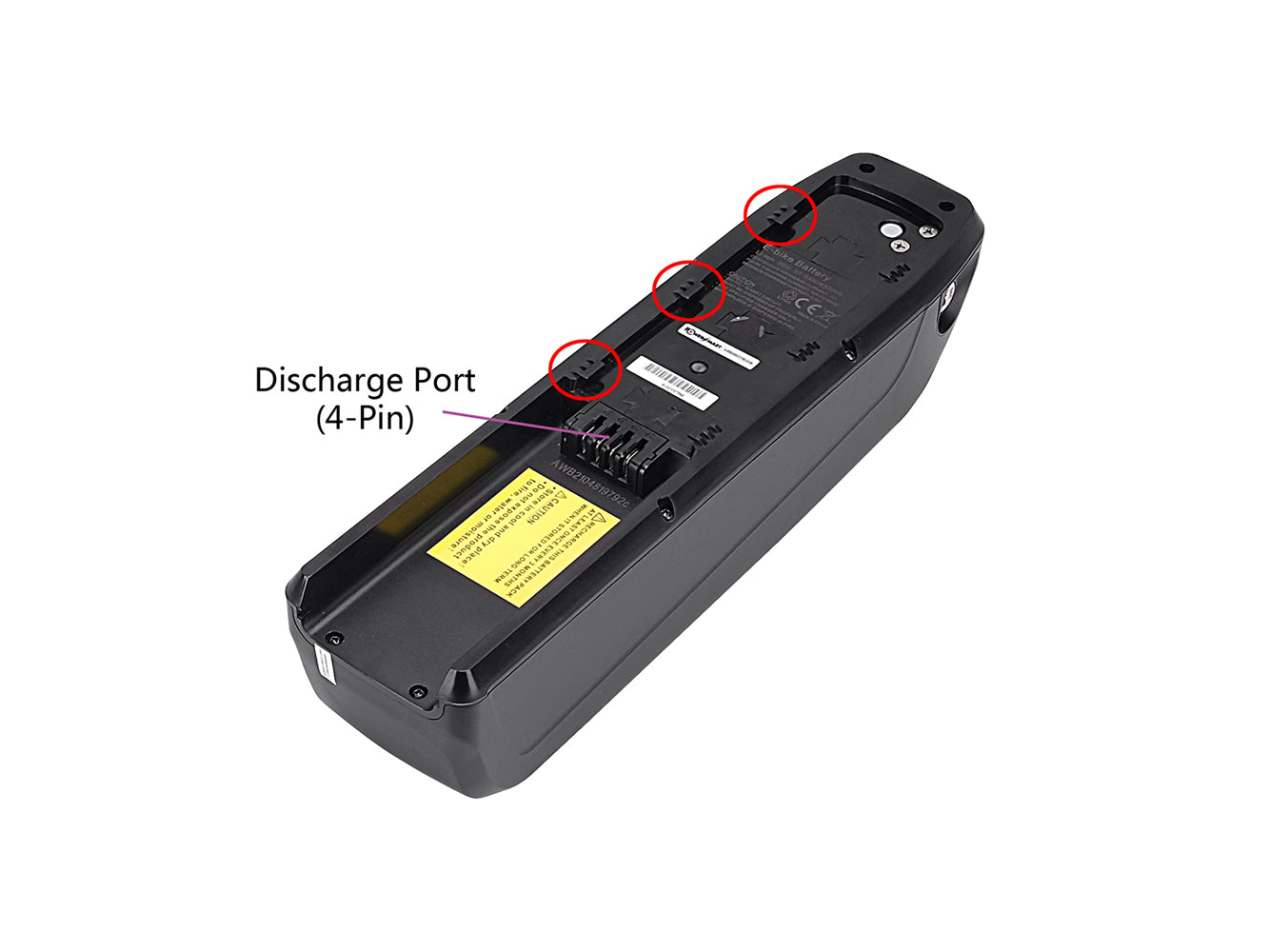 48V 14Ah/672Wh Battery for EvoBike SPORT-8 ab 2017, Samebike MY-SM26 (Modelljahr vor 2020) - PowerSmart