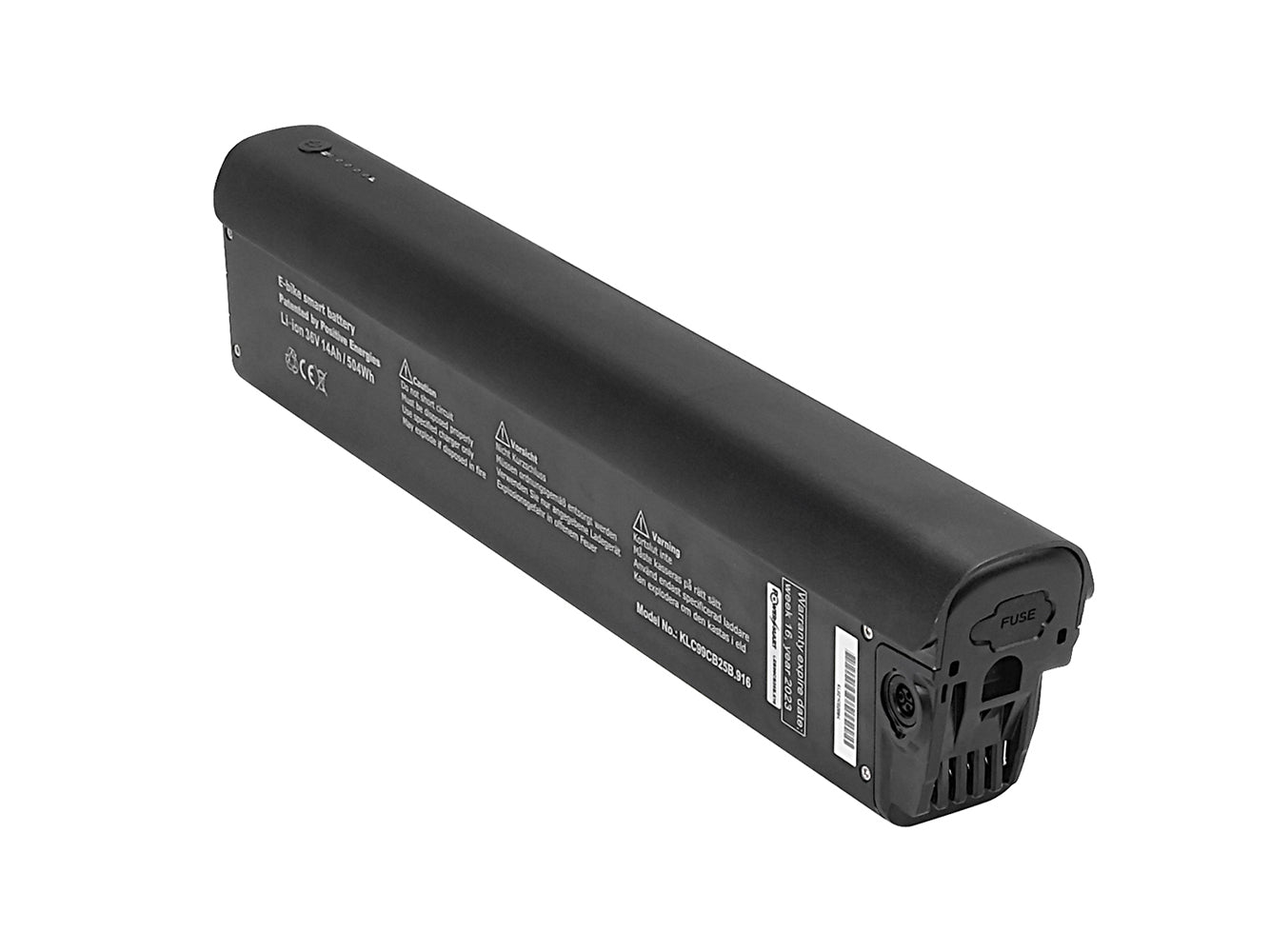 36V 14Ah / 504 Wh Battery for Qwic Urban FN7, FN7 Lite, R1 belt, RD9 - PowerSmart