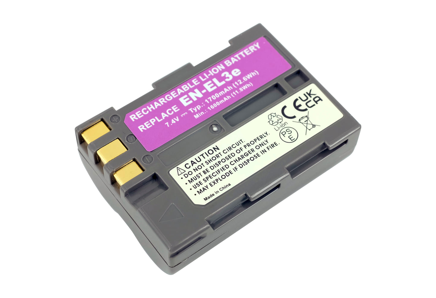 Digital Camera Battery Replacement for NIKON D100, D200, D300, D300s, D50, D70,  D70s, D80, D90, DSLR D700