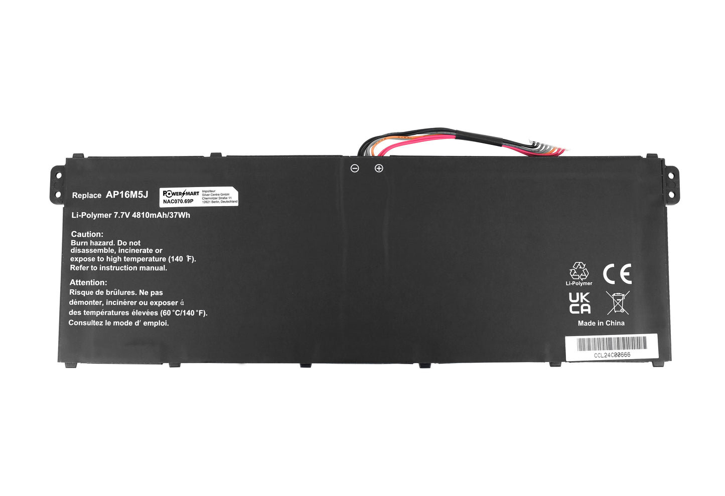 Ersatz-Laptop-Akku für Acer A114-31-C0GD, A114-31-C1HU, A114-31-C3B7