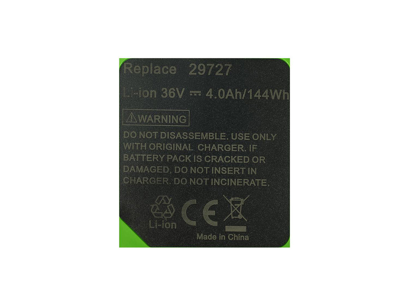 Power Tools Battery Greenworks G40AB, G40AC, G40CS30, G40DT35, G40GC, G40HT Power Tools Replacement Battery - PowerSmart